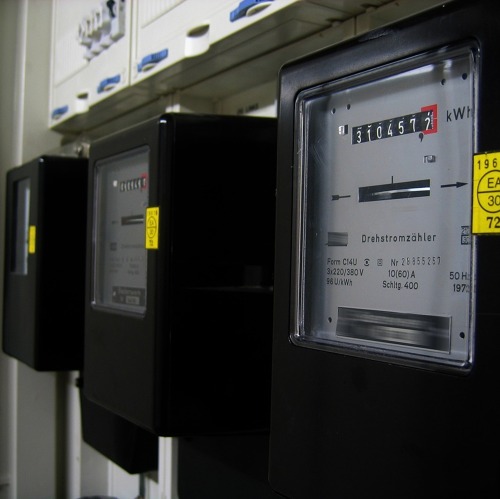 Achtung Stromablesung